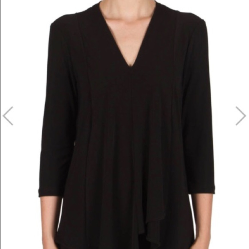 Joseph Ribkoff Tunic Black size US12